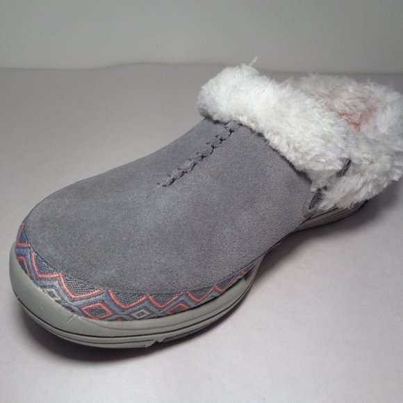 Ryka Size 6.5 M ADVENTURE Charcoal Suede New Clogs - Picture 6 of 13